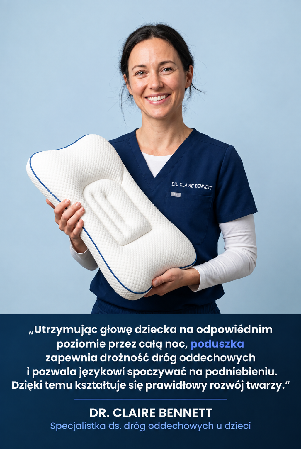 Poduszka ortopedyczna dla dzieci